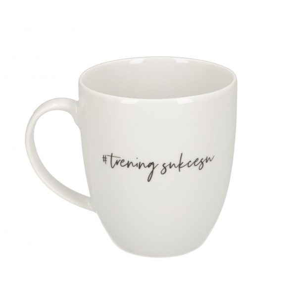 Porcelanowy kubek #Trening Sukcesu